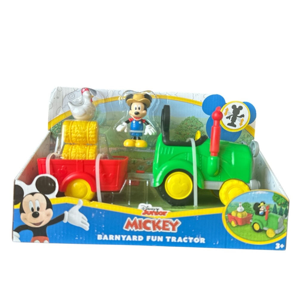 Mickey Barnyard Fun Tractor Toy